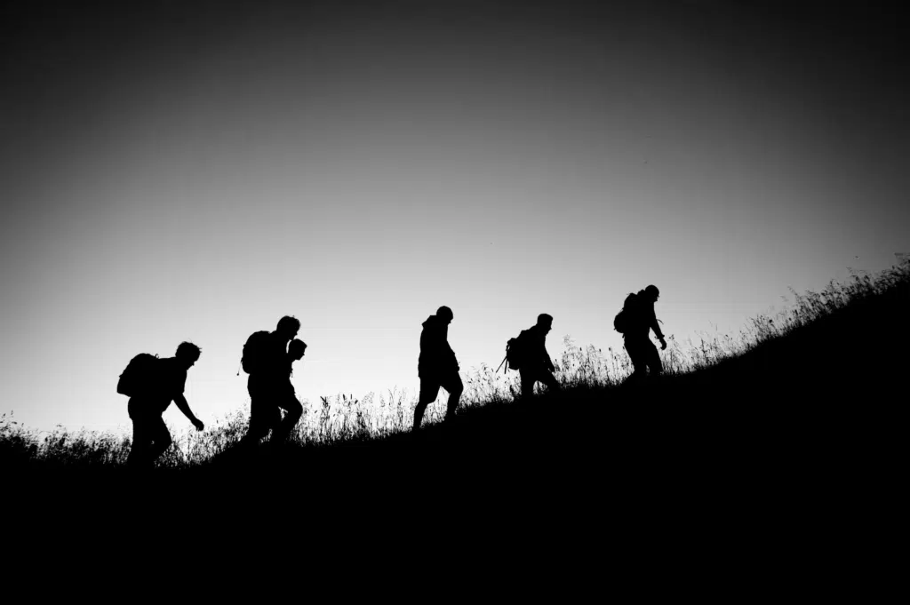 Recruitingfilm Aufstieg Wanderung TOM